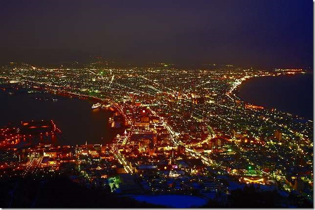 函館山　夜景