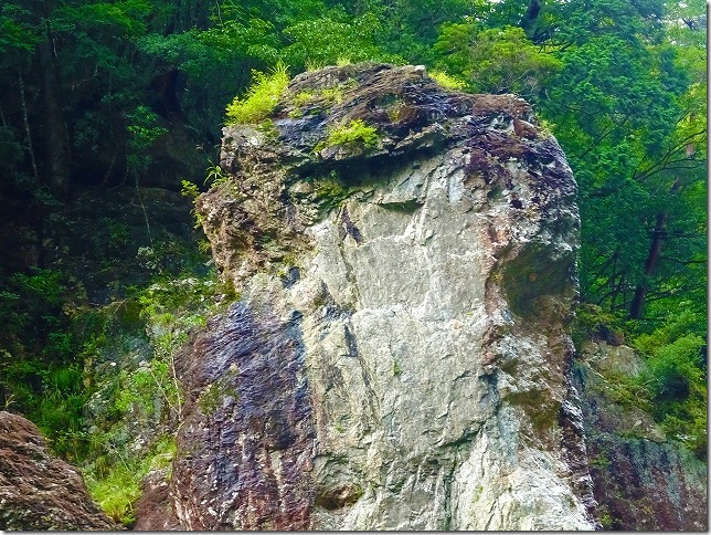 瀞峡　獅子岩