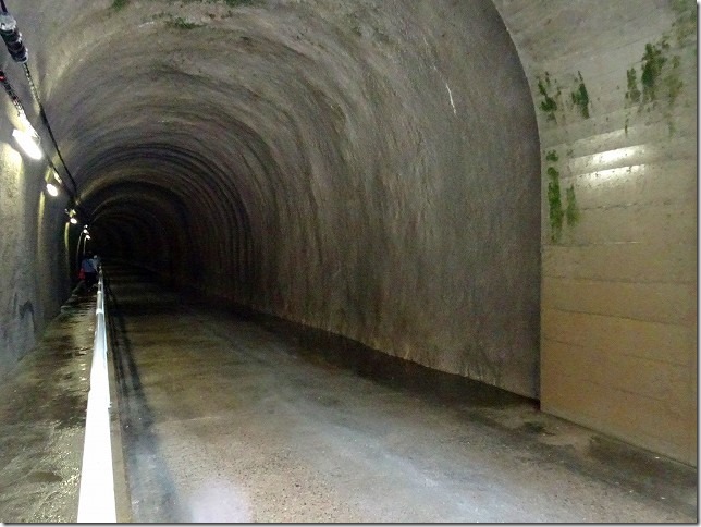 高瀬ダム　トンネル