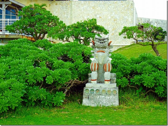 奥武島（おうじま）・畳岩　沖縄　久米島