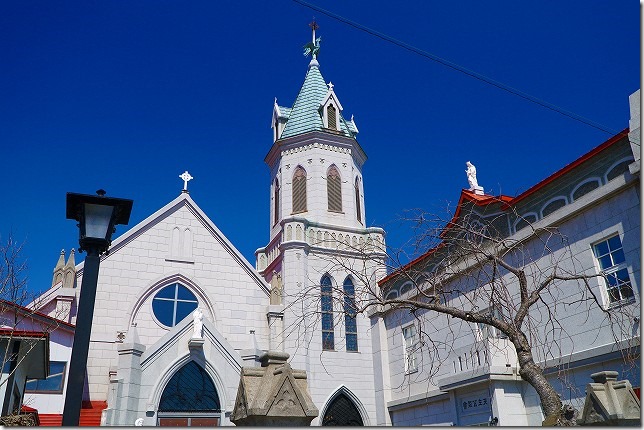 元町　カトリック元町教会　北海道　函館市