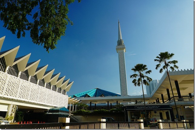 国立モスク　クアラルンプール　マレーシア